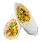 Vegetable Pakora Wrap 