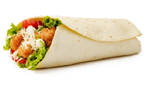 Chicken Pakora Wrap 